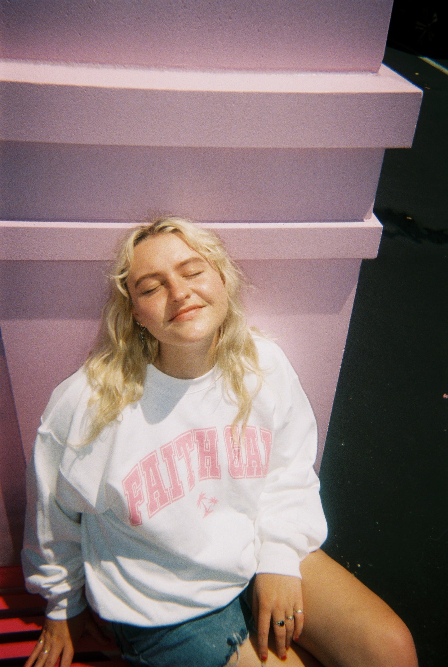 LIMITED EDITION FAITH GAL crewneck