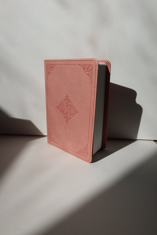 ESV COMPACT BIBLE SOFT LEATHER - BLUSH ROSE